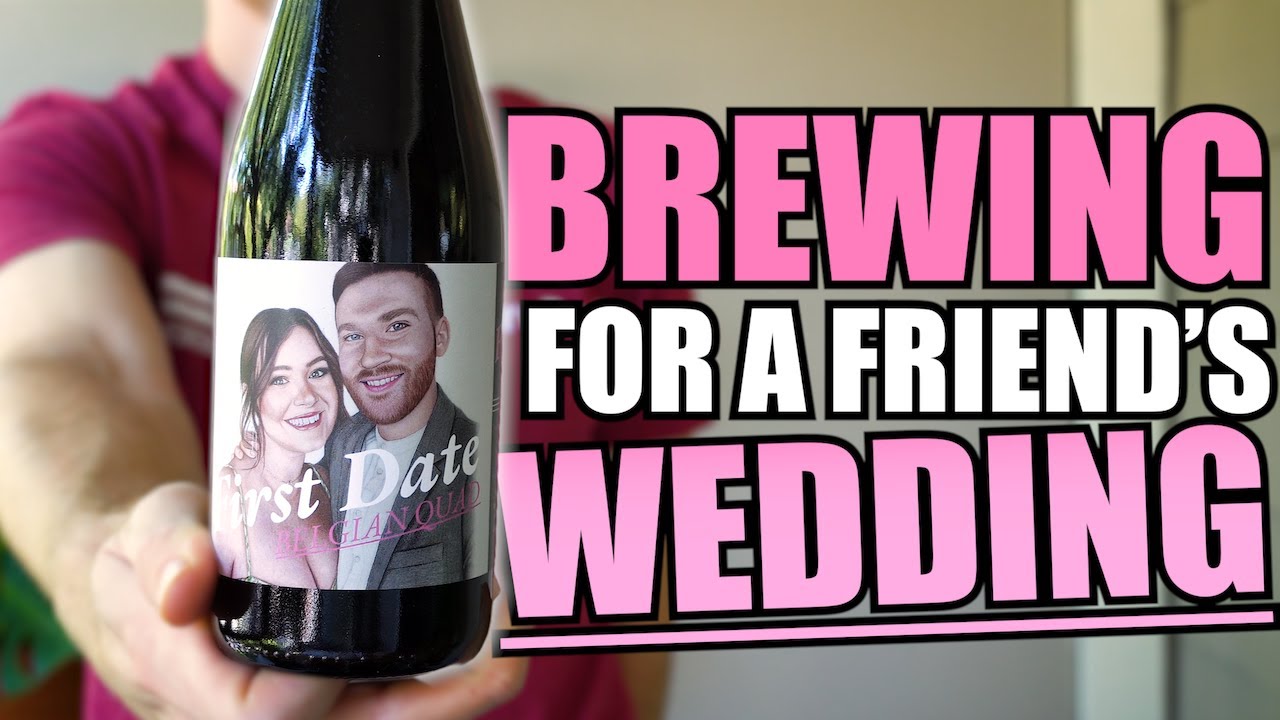 Brewing Beer for Special Occasions | A Beer for our Cameraman's Wedding | MoreBeer!