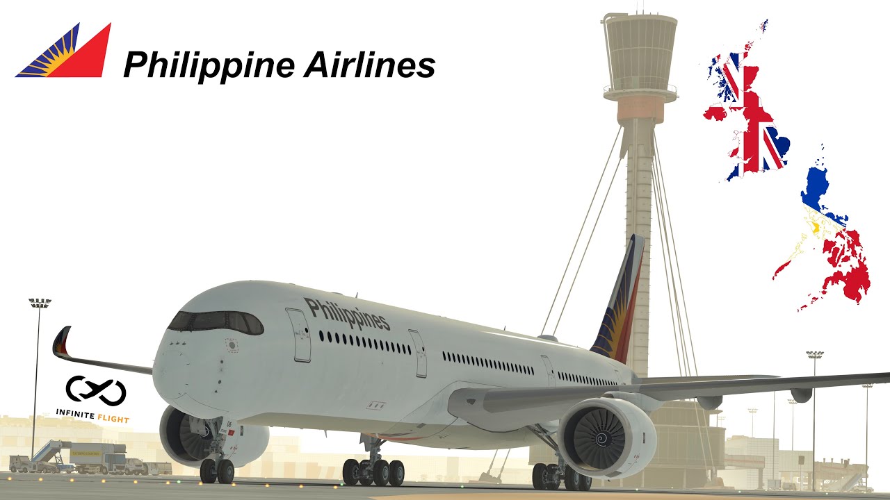 Infinite Flight London (LHR) to Manila (MNL) Philippine Airlines