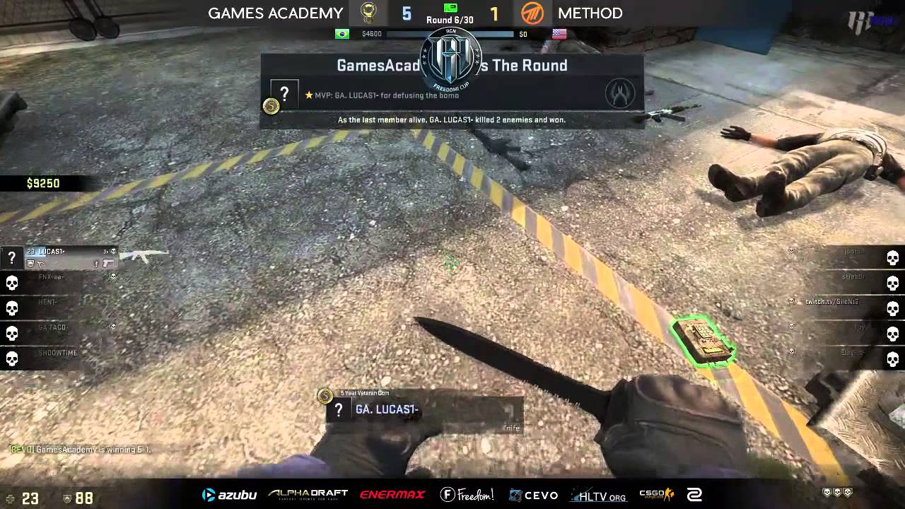 $5,000 RGN Freedom! Cup Group C   Method vs Games Academy on Cache