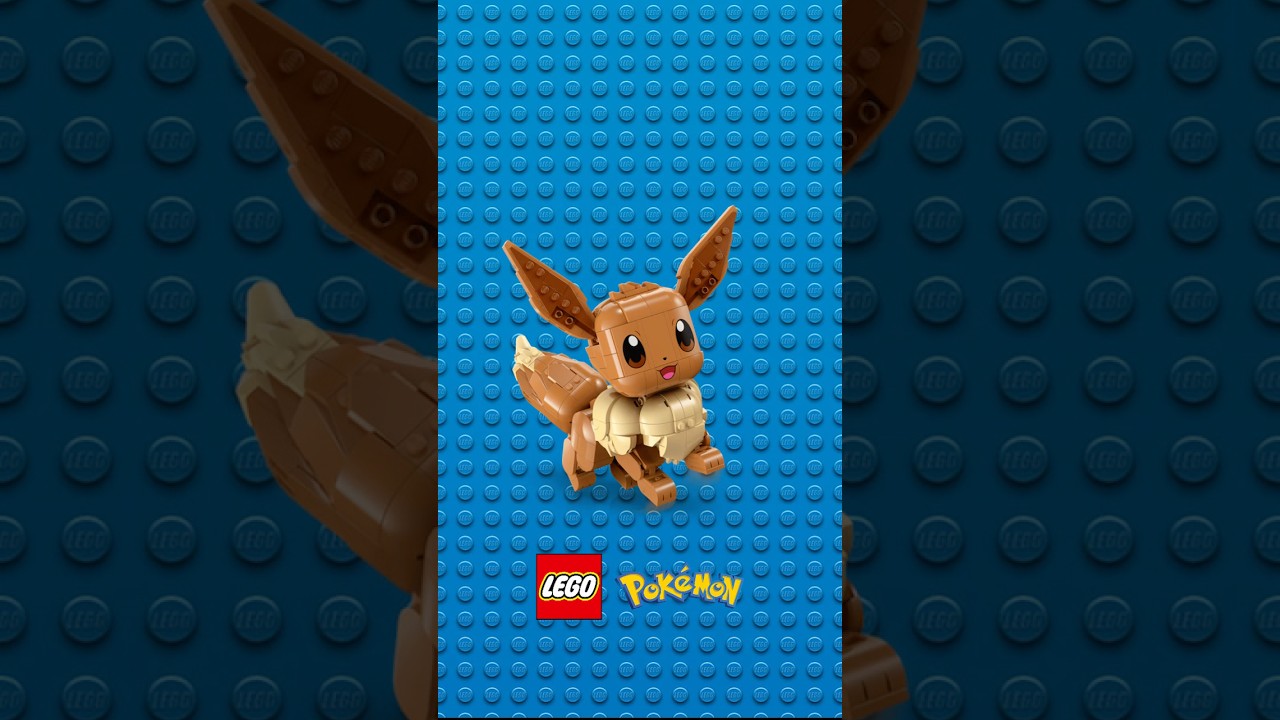 LEGO 72151 Eevee 🦊✨ – cutest Pokémon build! 
