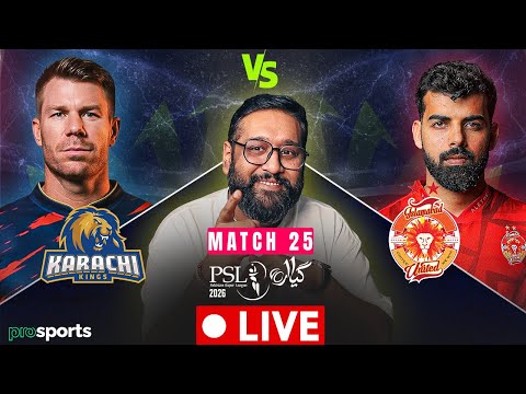 🔴LIVE PSL 11 MATCH TODAY | Islamabad United vs Karachi Kings PSL Match