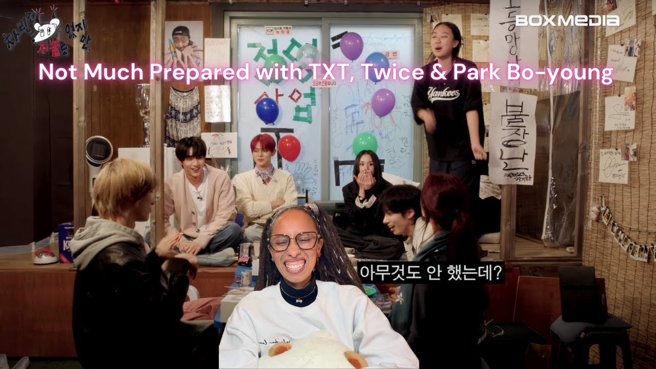 TXT, Twice & Park Bo-young on Not Much Prepared with Youngji Reaction