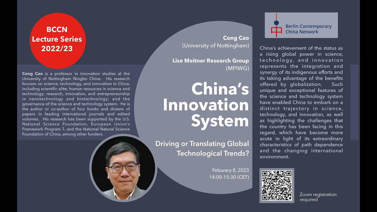 China’s Innovation System: Driving or Translating Global Technological ...