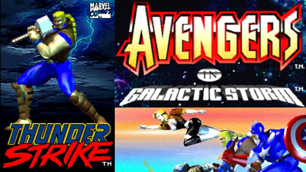 Avengers in Galactic Storm - Thunderstrike (Arcade) アベンジャーズ・イン・ギャラクティックストーム