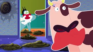 Download lagu Oggy and the Cockroaches 🤮 THE NEW COW (S07E44) Full episode in HD
