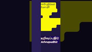 Arivupudhir-Tamil crossword puzzles App.#tamilpuzzles #tamil #tamilgamers #tamilgame promo4 screenshot 1