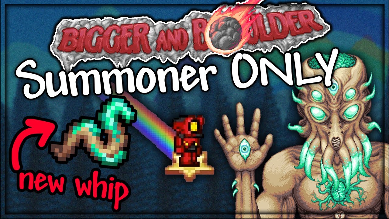 Terraria 1.4.5 SUMMONER ONLY Master Mode - Late Hardmode