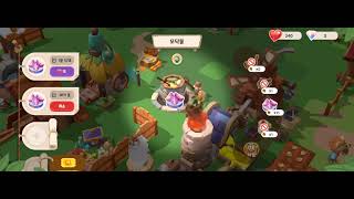 🐱고양이섬의 비밀🐱  행동력 너무 많이 심하게 부족한대????  #겜또삐 고양이섬의비밀 #모바일게임 screenshot 5