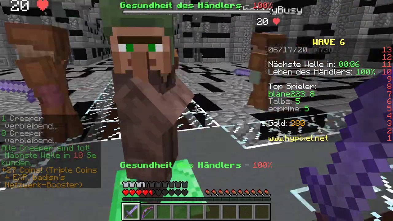 Minecraft Crepper Attack / besserer Ton ?