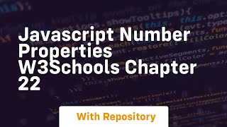 Famous Javascript number properties w3schools chapter 22 Wealth