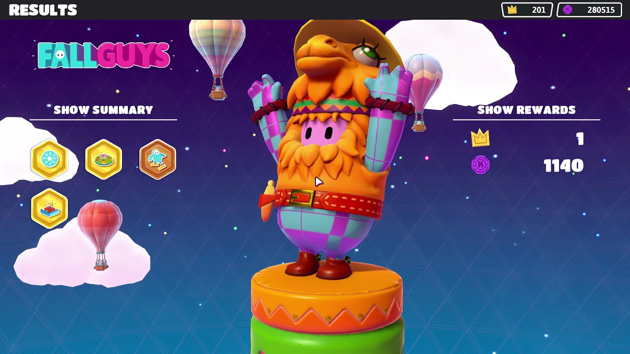 Fall Guys - Camel zoom in Lost Temple in Season 5 Fall Guys