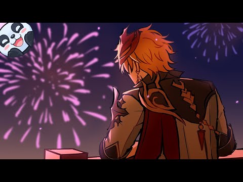 New Year's Eve In Liyue | #Zhongchi Comic by mentik #genshin