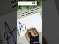 calligraphy name art #trending #diy #handwriting #art #viral #ytshorts #logo #popular #viralvideo