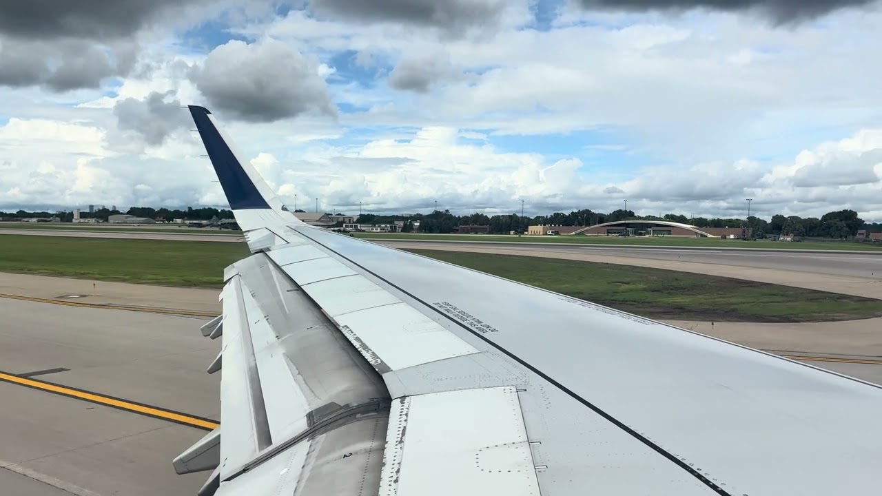 Delta A321 takeoff from Minneapolis (7/5/2025)