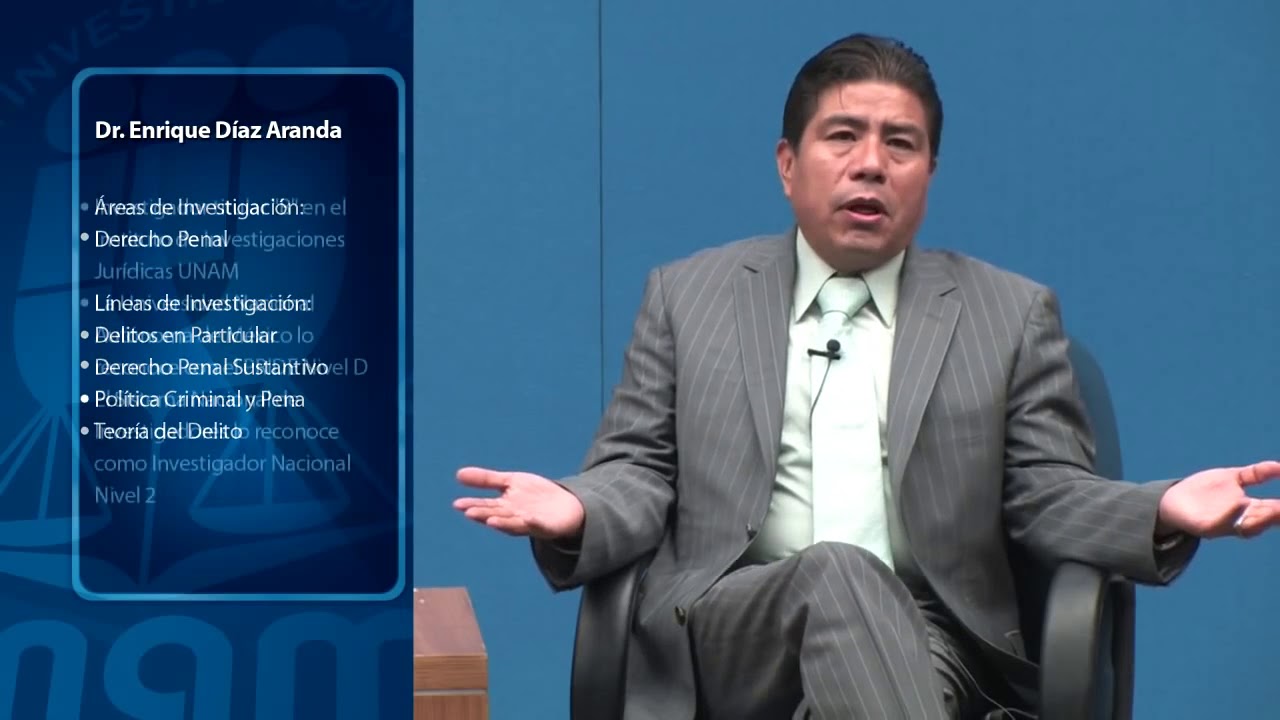 Teoria Del Delito Enrique Diaz Aranda www.youtube.com