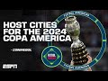 ‘Where’s the PACIFIC NORTHWEST?!’ Is the spread of Copa America 2024 host cities correct? | ESPN FC