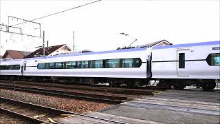 E353系S105編成長総構内試運転