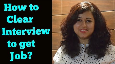 How to clear Interview to get Job? Interview tips by Nisha-Soft Skills Trainer