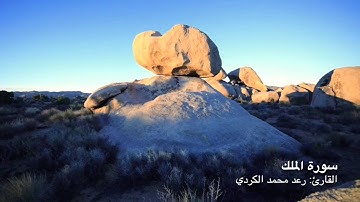 سورة الملك بصوت القارئ رعد محمد الكردي تلاوة جميلة