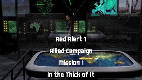 C&C Remastered - Red Alert Playthrough (No Commentary) Allied Mission 1 (Hard)