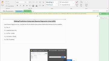 Making Predictions Using Least Squares Regression Lines