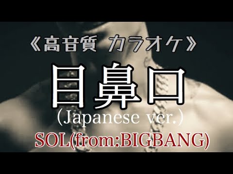 《カラオケ音源》高音質／目鼻口／SOL