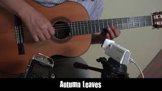 Autumn Leaves (고엽) - Classical Guitar - Arranged & Played by Dong-hwan Noh chords
