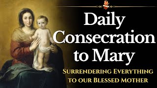 Daily Consecration Prayer to Mary - Traditional Catholic Marian Consecration for Total Devotion Profile