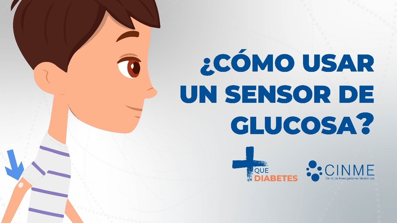 ¿Cómo usar un sensor de glucosa?