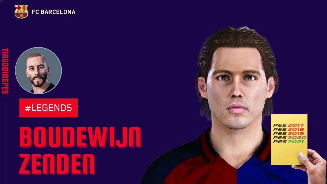 Boudewijn Zenden (Barcelona, PSV, Chelsea, Liverpool, Marseille) Face + Stats | PES 2021