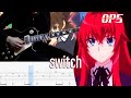 How to play | switch(high school dxd)-Minami Kuribayashi(guitar solo with tab lesson)