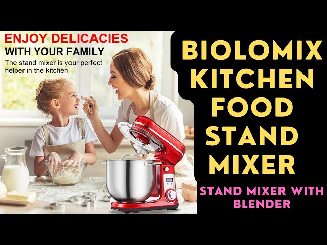BioloMix Kitchen Food Stand Mixer - YouTube