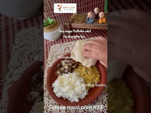 Simple meal plan #13 ( easy to make and healthy meal) - YouTube