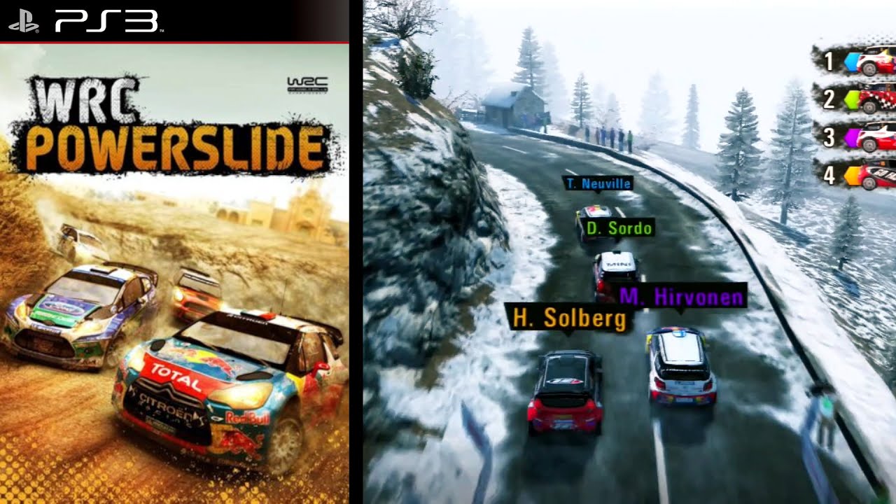 WRC Powerslide ... (PS3) Gameplay