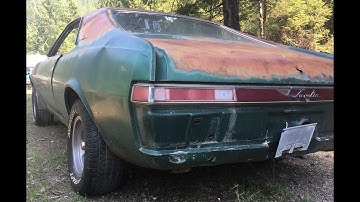 Junkyard 1968 AMC Javelin Part 1