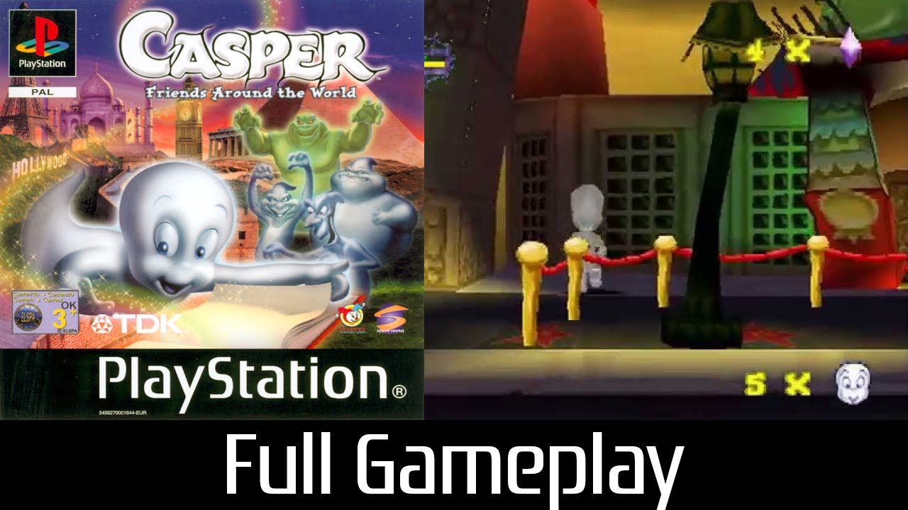 [PS1] Casper Friends Around The World - FULL GAMEPLAY NO COMMENTARY