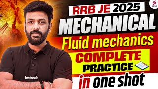 RRB JE 2025 | Fluid Mechanics in One Shot for RRB JE 2025 | RRB JE Mechanical Classes by Rahul Sir