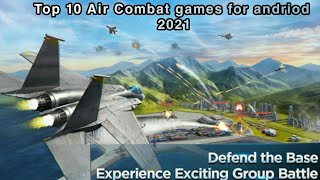 Top 10 AIR COMBAT GAMES for andriod | Google Playstore | with link screenshot 2