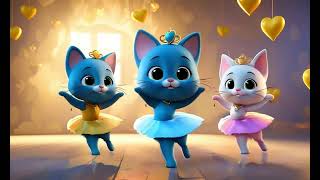 Lullaby for Little Ones with dancing Ballerina Cats screenshot 1