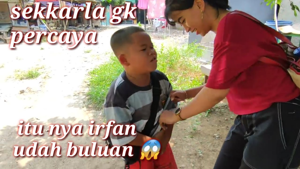 Sekkarla gk percaya irfan lontong udah sunat