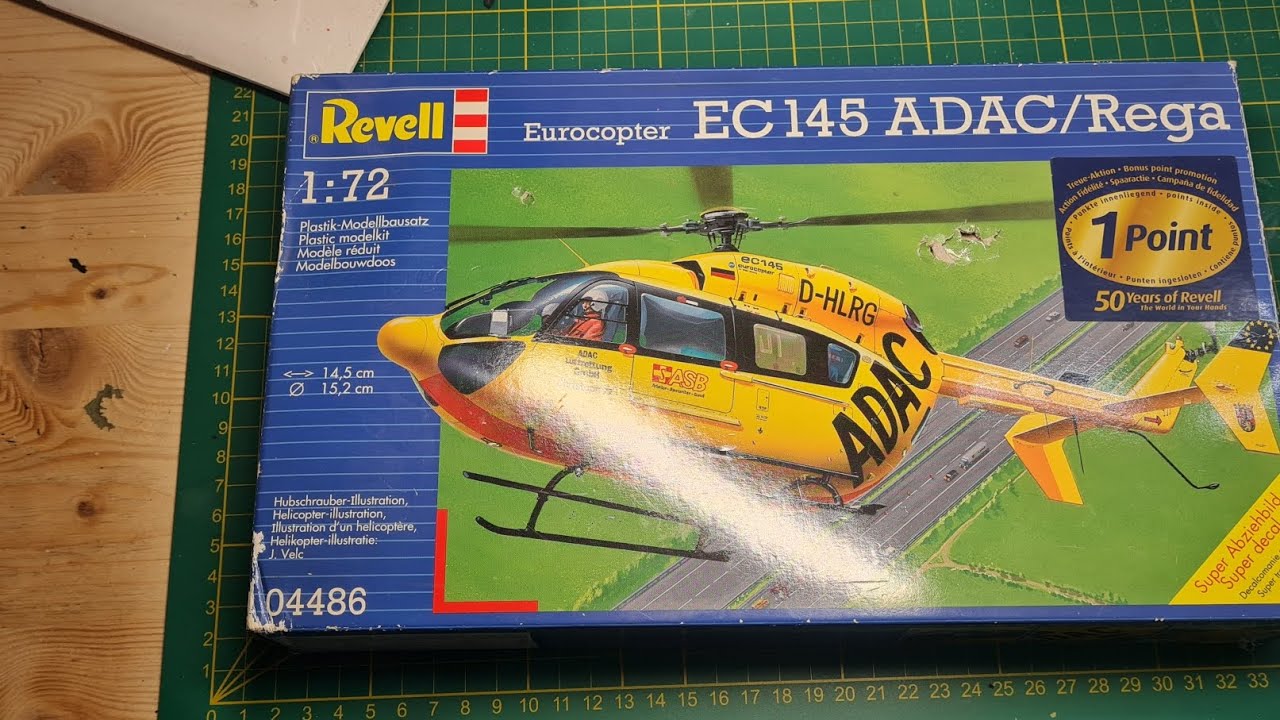 レベル　Revell 1/32 Eurocopter EC145 REGA レベル Revell 1/32 Eurocopter EC145 REGA EC145 Rega Review by DC