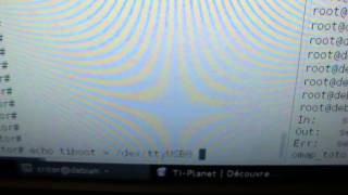 TI-PLT SU1 Toto prototype booting Linux
