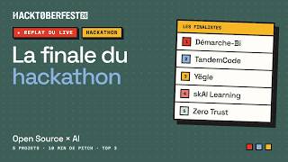 Finale du Open Source × AI Hackathon | Hacktoberfest 2026