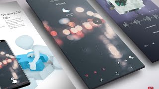 Awesome Homescreen for Klwp (2Dev Concept Home XIU_UX) V3.0 screenshot 2