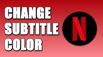 How To Change Netflix Subtitle Color (SIMPLE!)