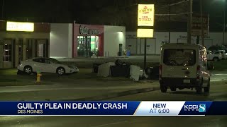 Des Moines man pleads guilty to vehicular homicide for deadly crash