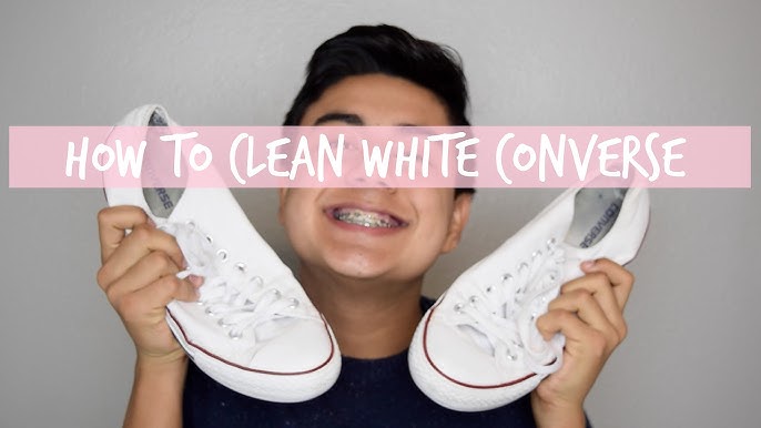 How to Clean White Vans or Converse at Home