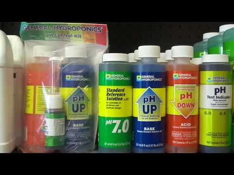 General Hydroponics pH Up and pH Down
