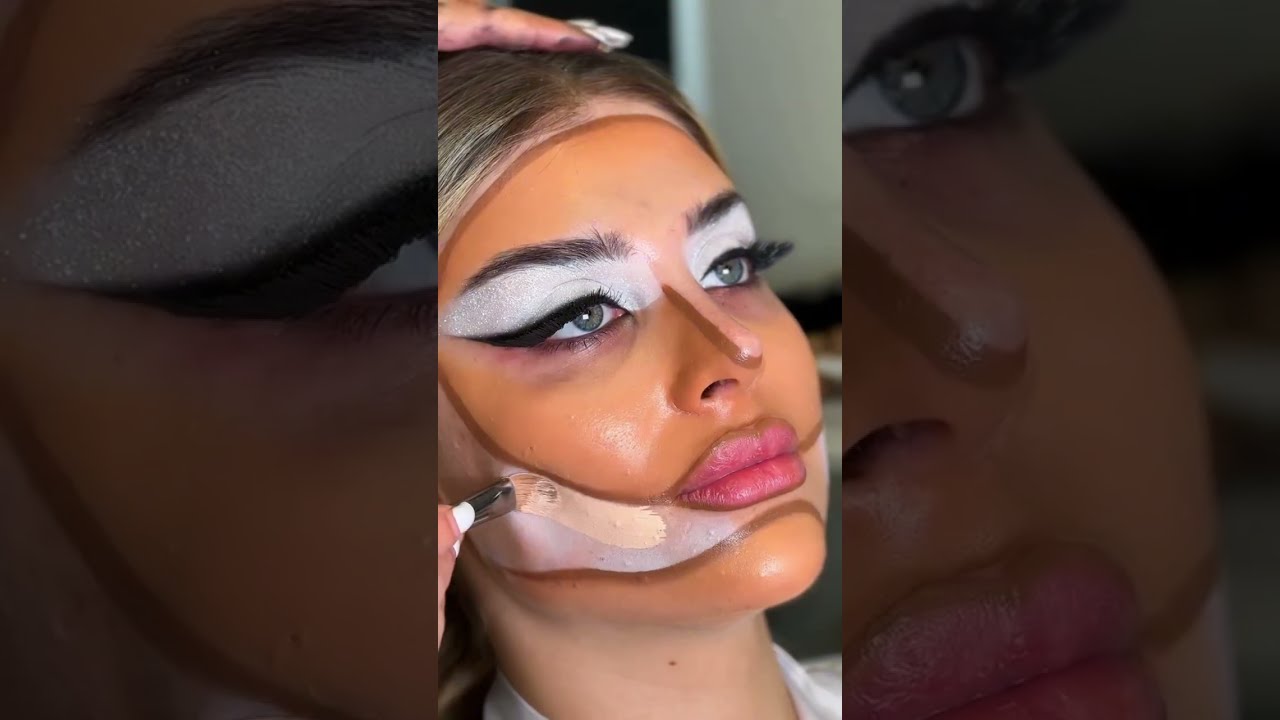 Пошаговый урок макияжа для начинающих: гладкая основа и простой повседневный гламурный образ.