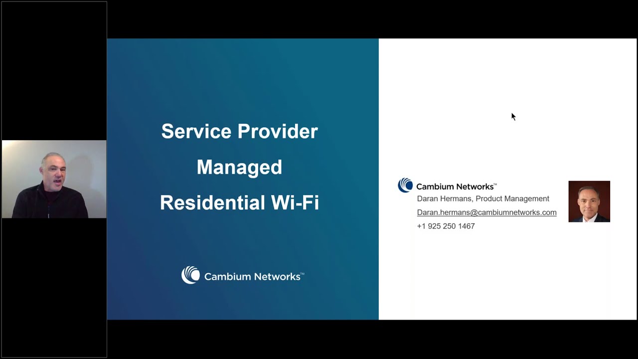 Webinar: Managed Services for Residential Wi-Fi With Wi-Fi 6